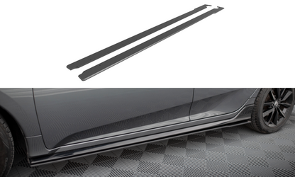 Street pro side skirts diffusers honda civic sport mk 10