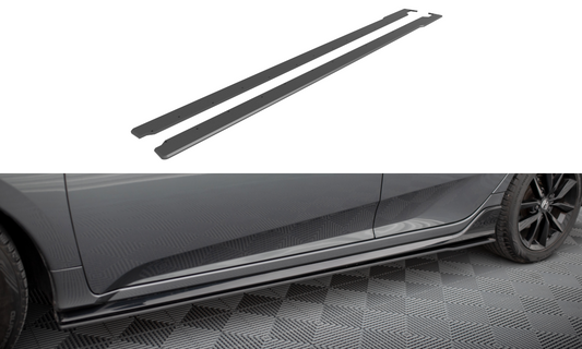 Street pro side skirts diffusers honda civic sport mk 10