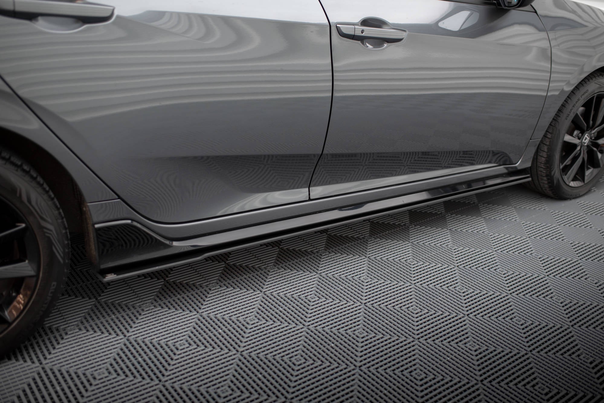 Street pro side skirts diffusers honda civic sport mk 10