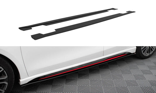 Street pro side skirts diffusers kia ceed gt mk3 / proceed mk1
