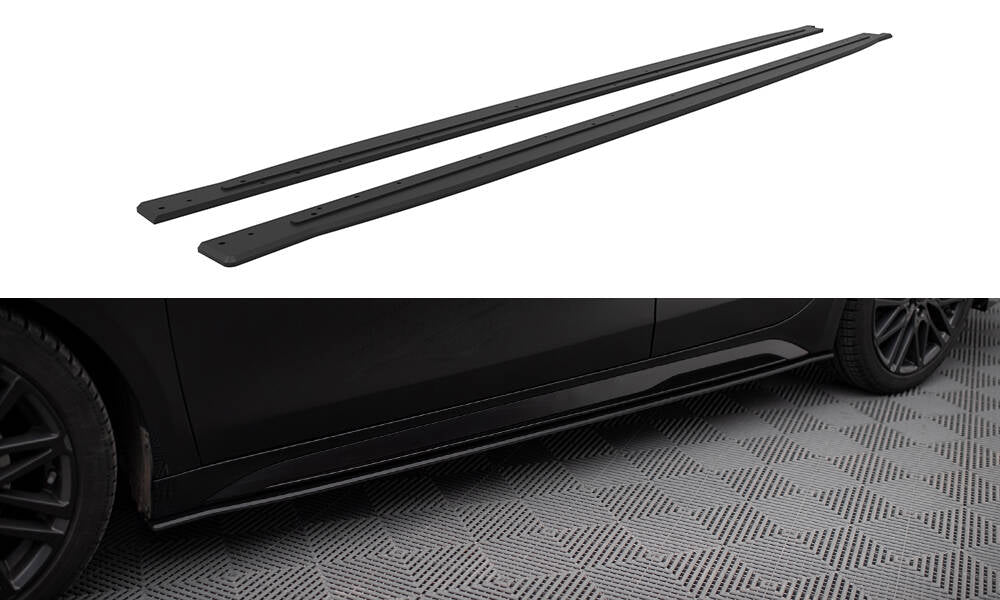 Street pro side skirts diffusers kia proceed gt / gt-line mk1 facelift / ceed gt mk3 facelift
