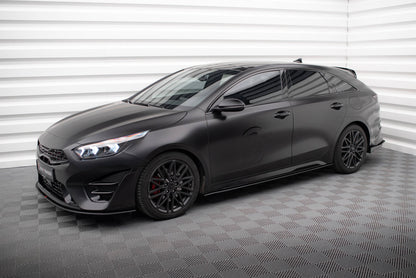 Street pro side skirts diffusers kia proceed gt / gt-line mk1 facelift / ceed gt mk3 facelift