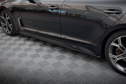 Street pro side skirts diffusers kia stinger gt / gt-line / standard mk1