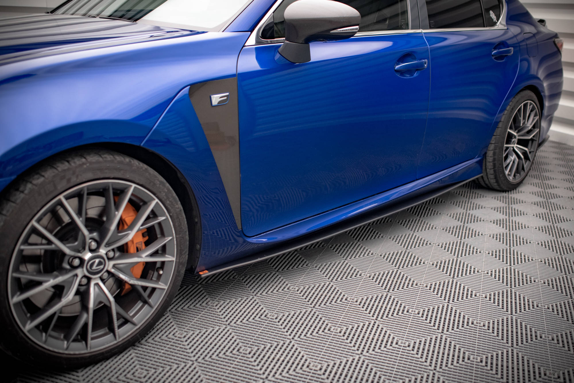 Street Pro Side -hameet Diffusers Lexus GS F MK4 FaceLift
