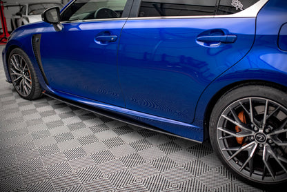Street pro side skirts diffusers lexus gs f mk4 facelift