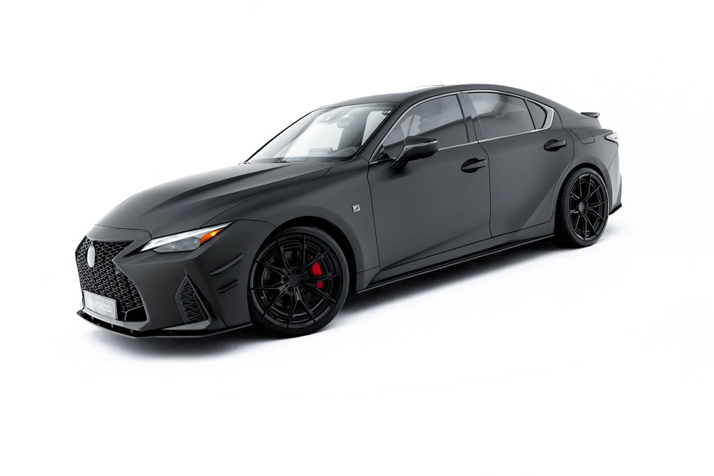 Street pro side skirts diffusers lexus is 500 mk3 facelift 2 (xe30)