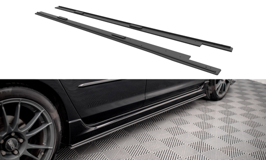 Street pro side skirts diffusers mazda 3 mps mk1