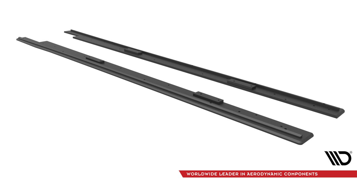 Street pro side skirts diffusers mazda 3 mps mk1