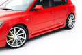 Street pro side skirts diffusers mazda 3 mps mk1
