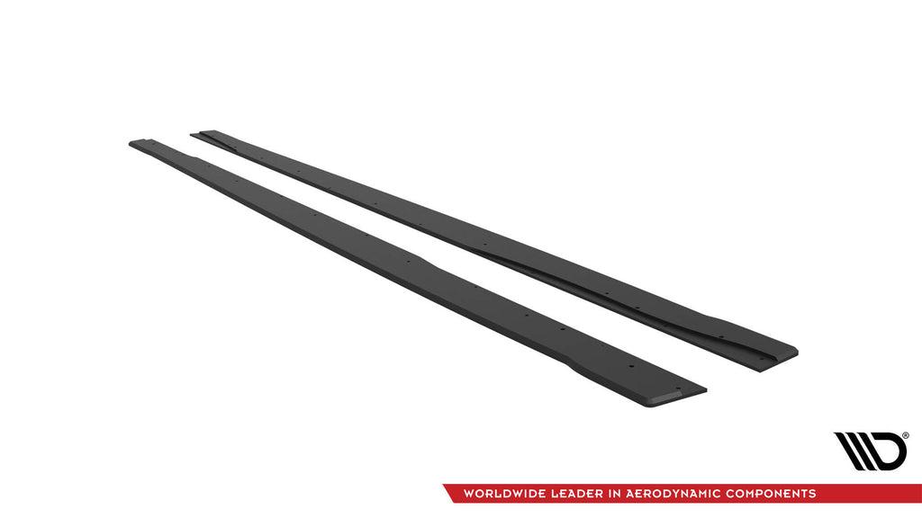 Street pro side skirts diffusers mercedes-amg a35 w177 facelift