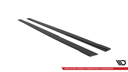 Street pro side skirts diffusers mercedes-amg a35 w177 facelift