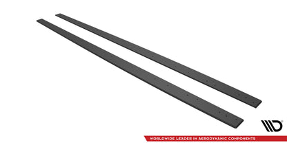 Street pro side skirts diffusers mercedes-amg c63 sedan / estate w205 facelift