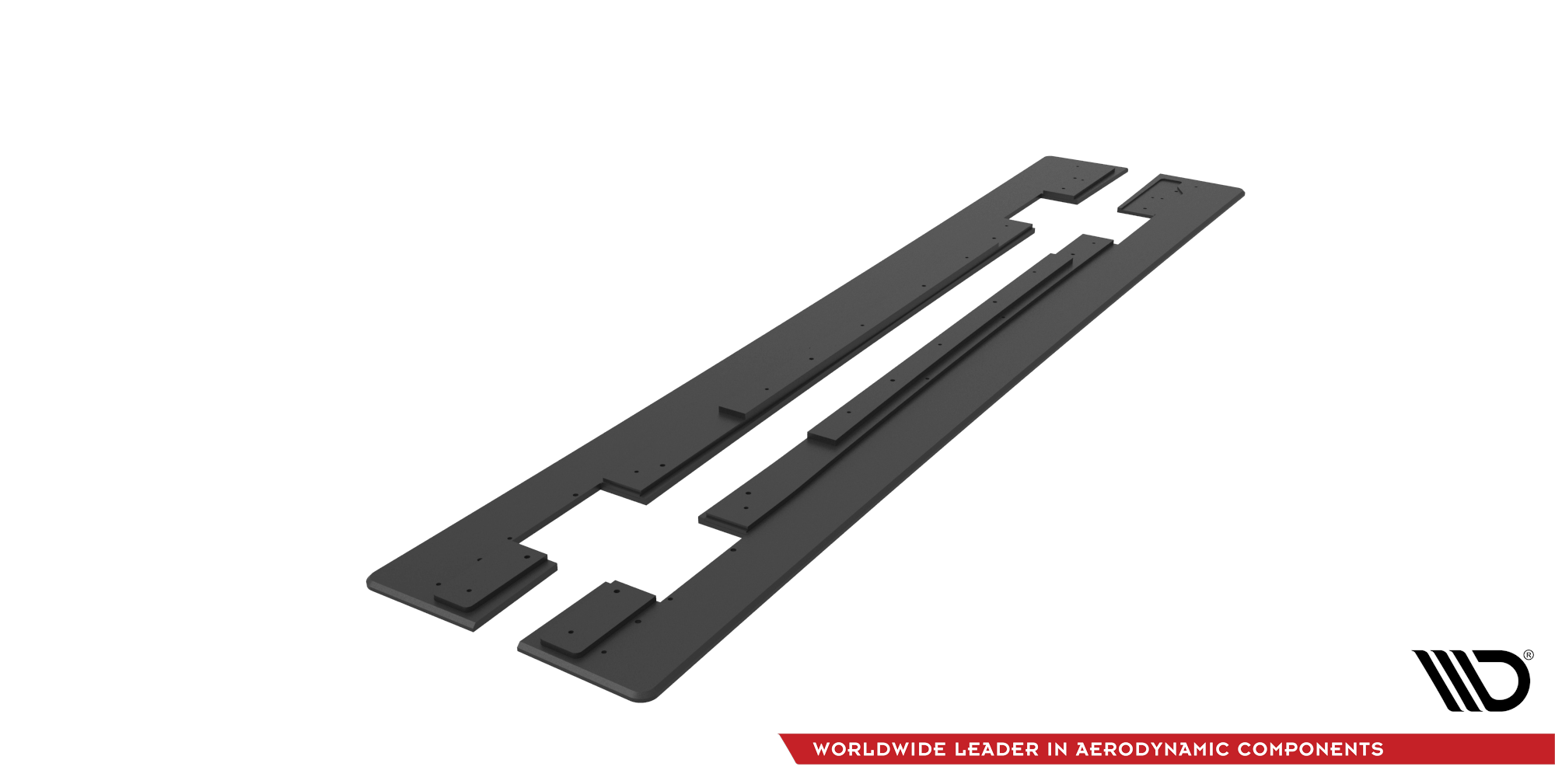 Street pro side skirts diffusers mercedes-amg cla 45 c117 facelift