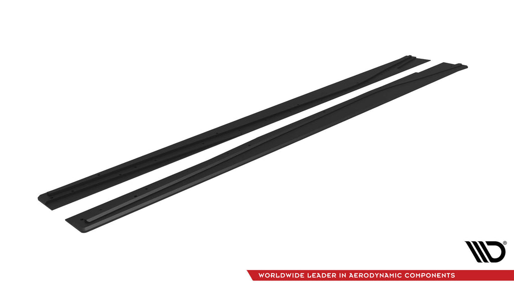 Street pro side skirts diffusers mercedes-benz a amg-line w176 facelift