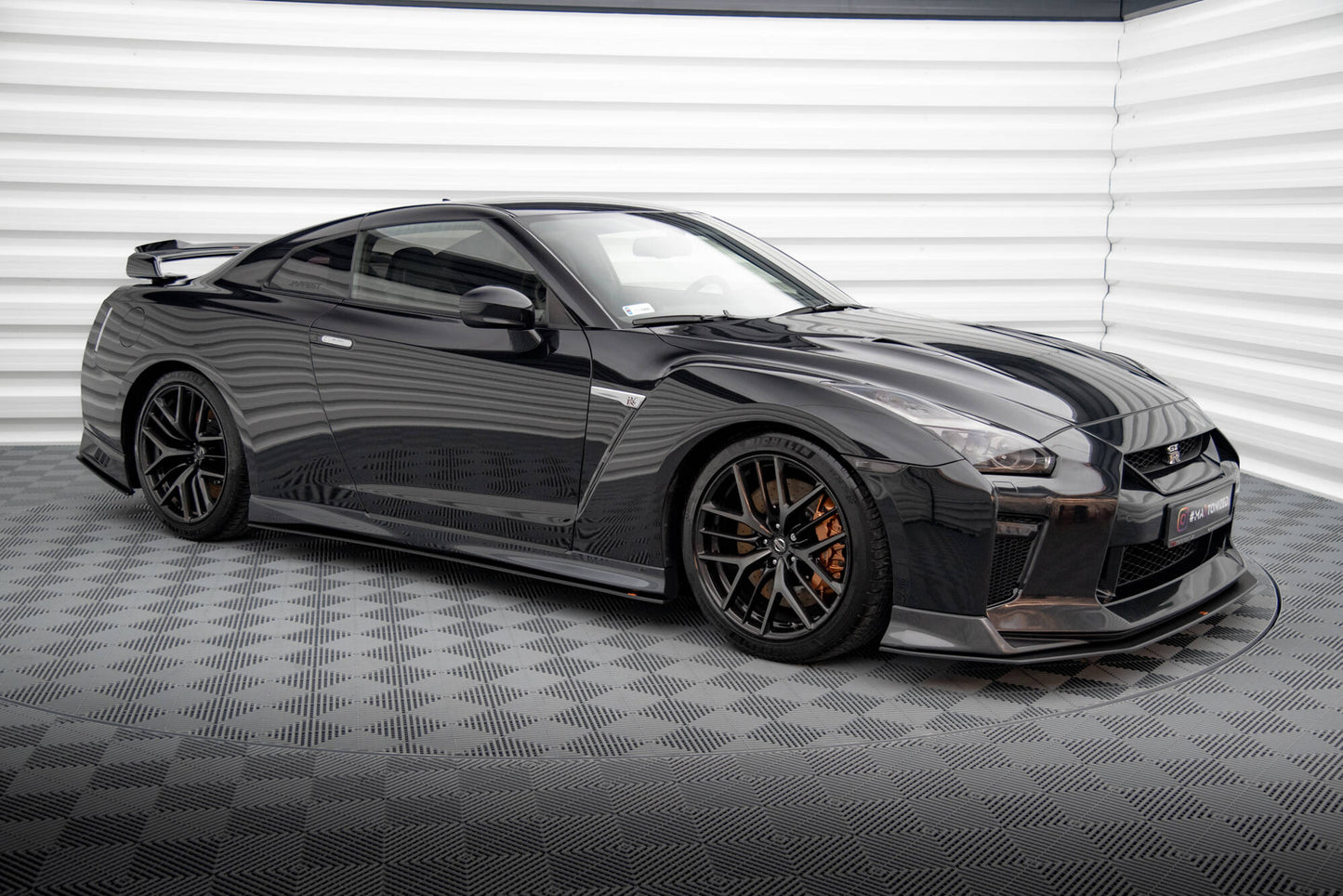 Street pro side skirts diffusers nissan gtr r35 facelift