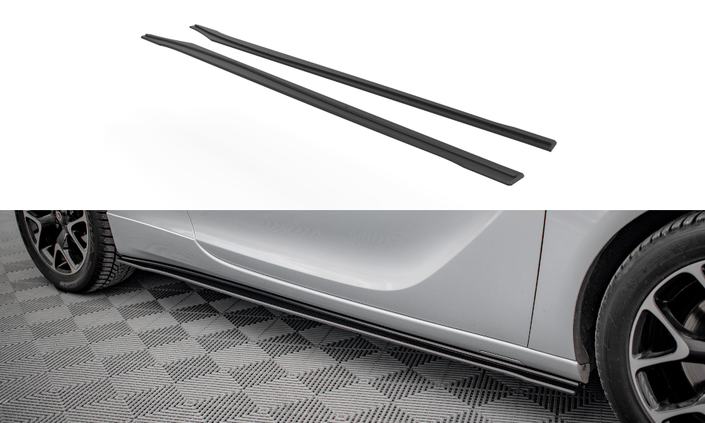 Street pro side skirts diffusers opel astra gtc opc-line j