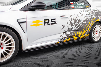 Street pro side skirts diffusers renault megane rs mk4