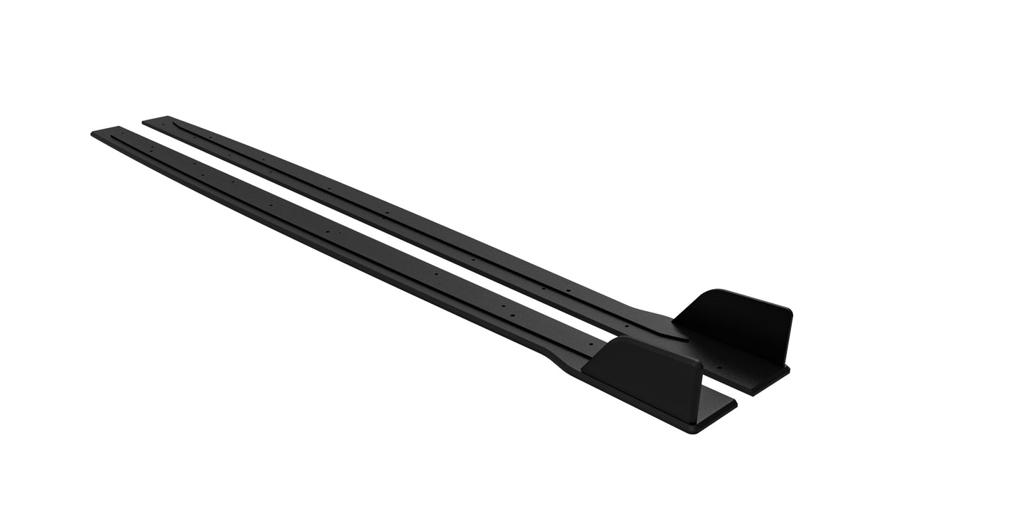 Street pro side skirts diffusers renault megane rs mk4