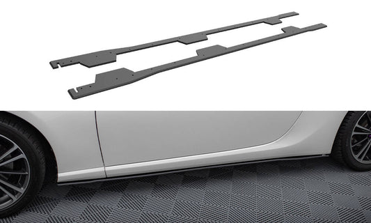 Street pro side skirts diffusers subaru brz mk1 / mk1 facelift