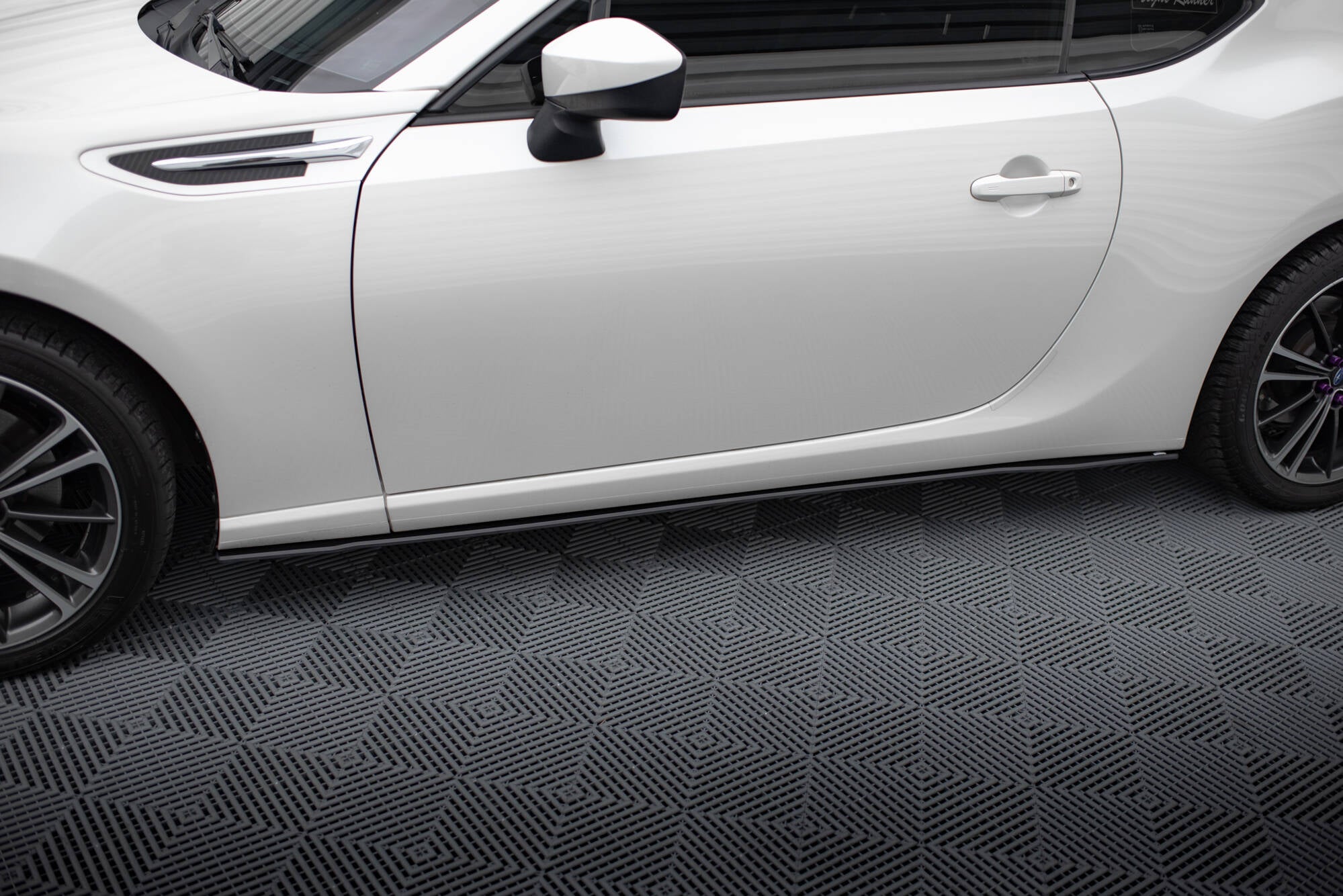 Street pro sideskjørt diffusere subaru brz mk1 / mk1 ansiktsløftning