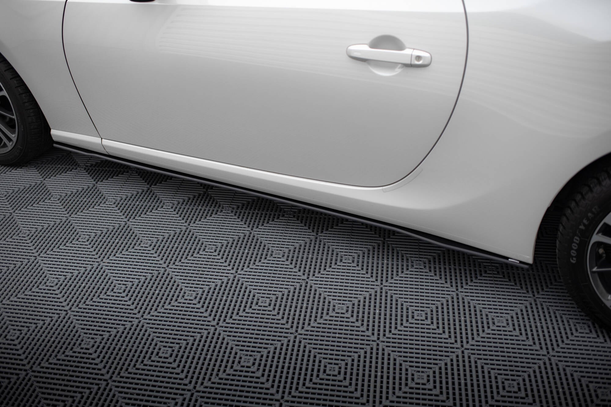 Street pro sideskjørt diffusere subaru brz mk1 / mk1 ansiktsløftning