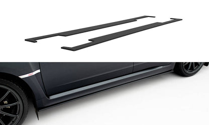 Street pro side skirts diffusers subaru impreza wrx sti mk3 facelift