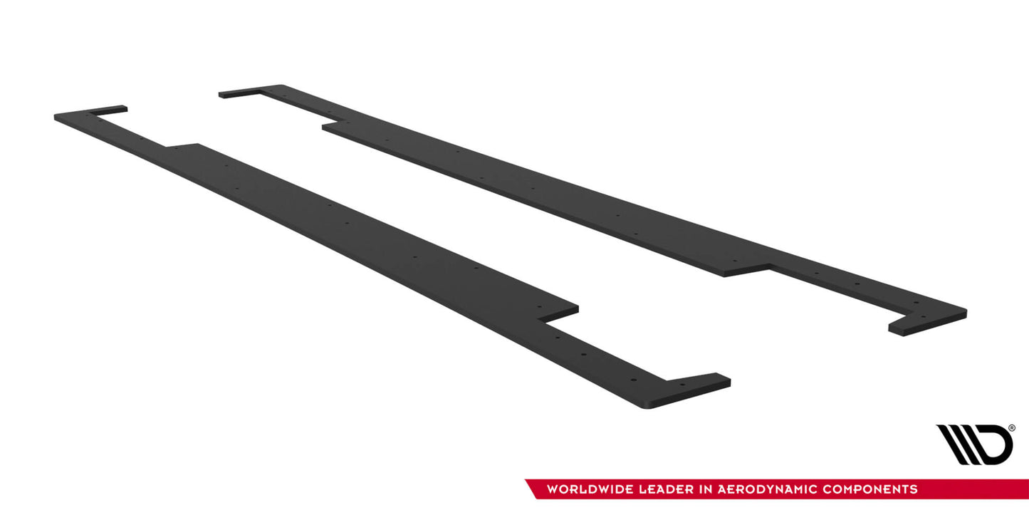 Street pro side skirts diffusers subaru impreza wrx sti mk3 facelift