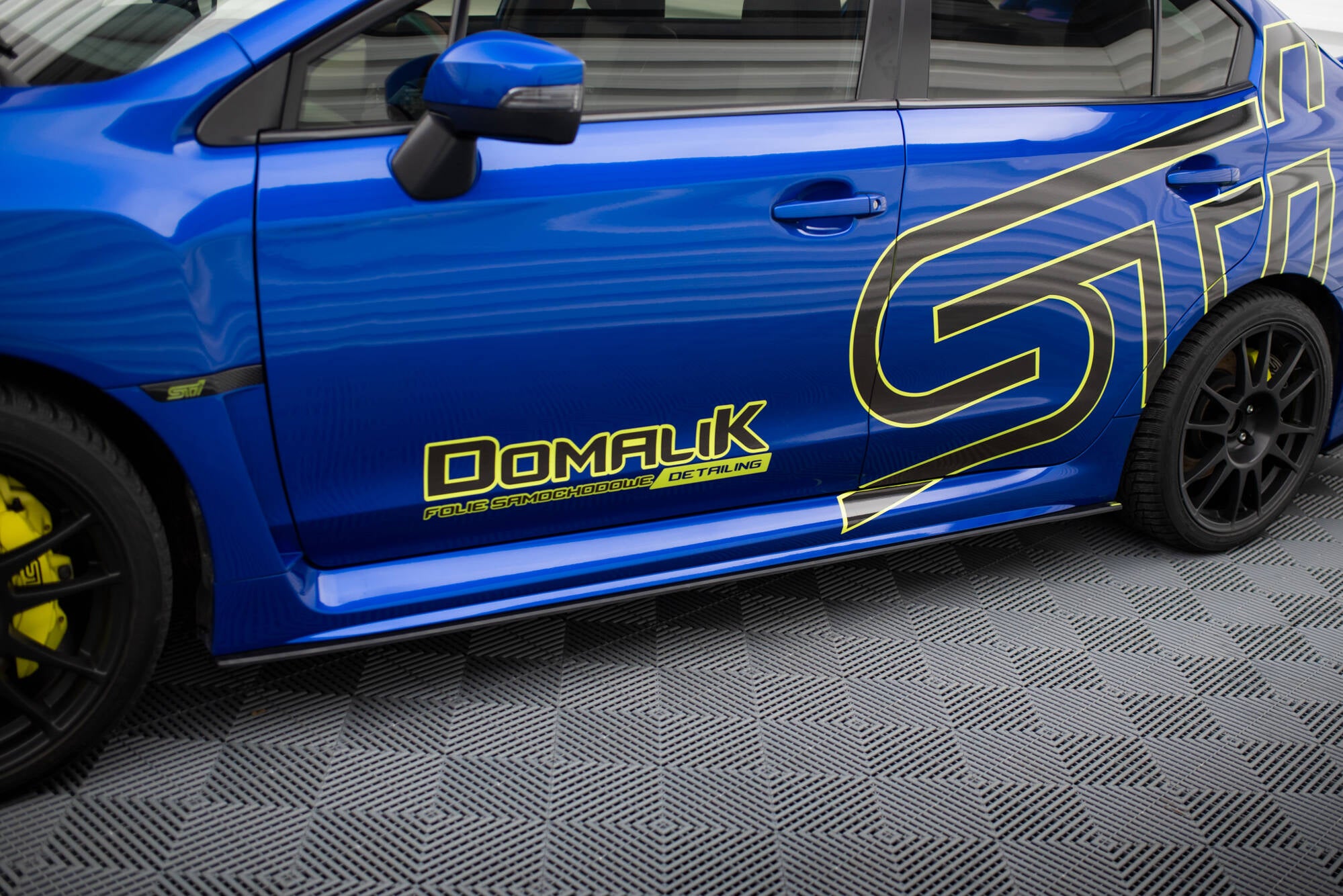 Street pro side skirts diffusers subaru wrx sti mk1
