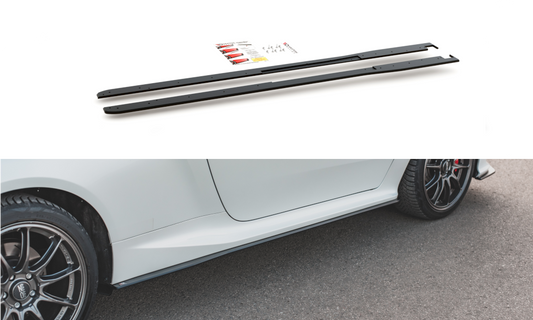 Street pro side skirts diffusers toyota gr yaris mk4