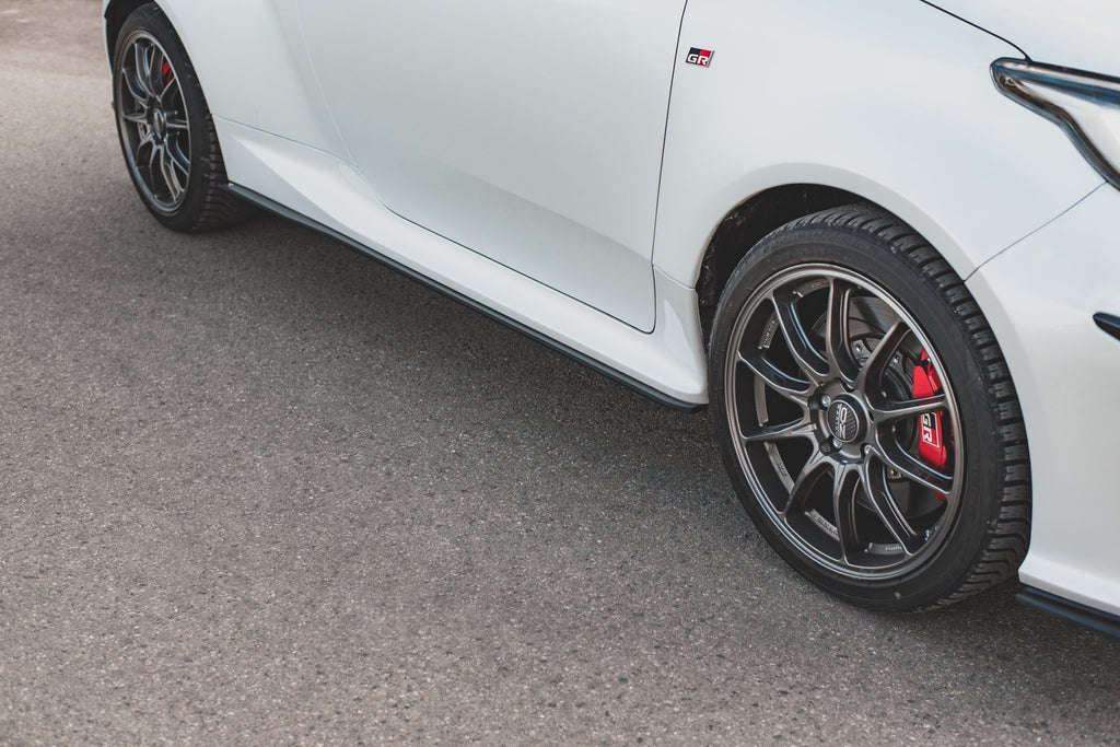 Street pro sideskjørt diffusere toyota gr yaris mk4