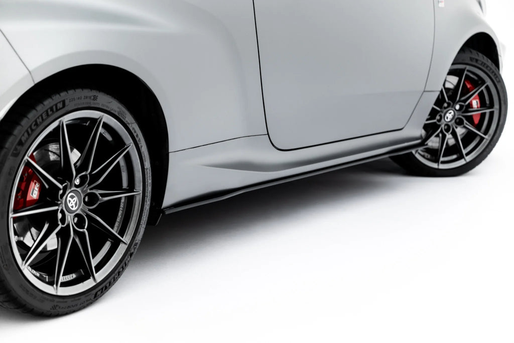 Street pro side skirts diffusers toyota gr yaris mk4 facelift