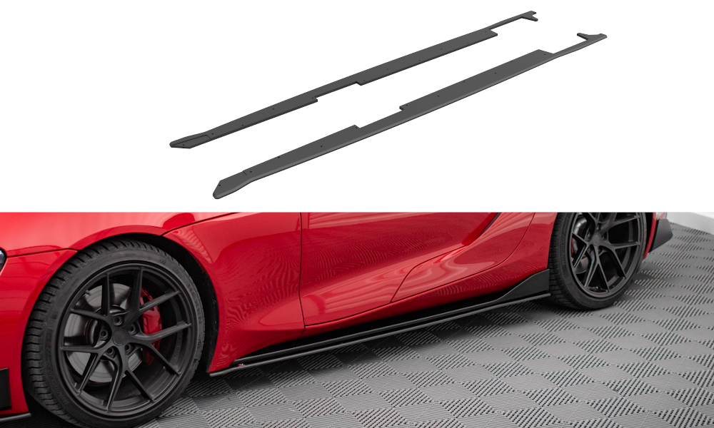 Street pro side skirts diffusers toyota supra mk5