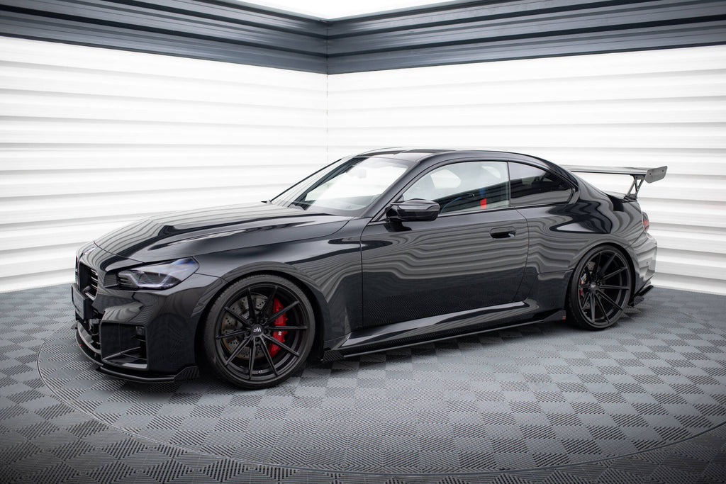 Street pro side skirts diffusers v.1 + flaps bmw m2 g87