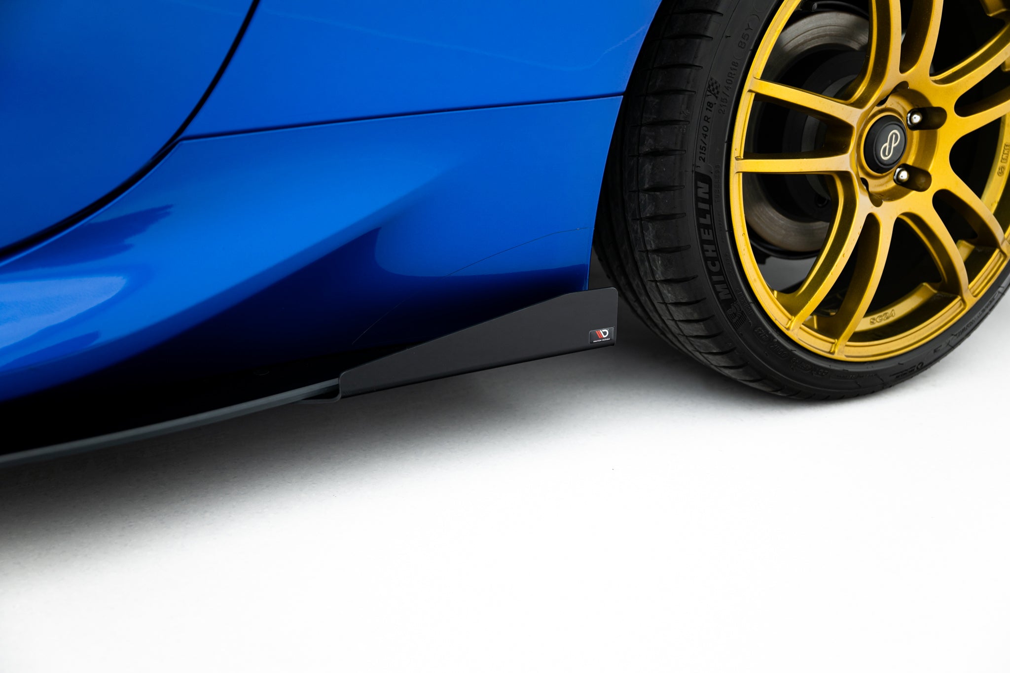 Street pro side skirts diffusers v.1 + flaps subaru brz mk2