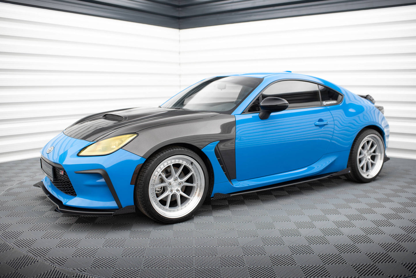 Street pro side skirts diffusers v.1 + flaps toyota gr86 mk1