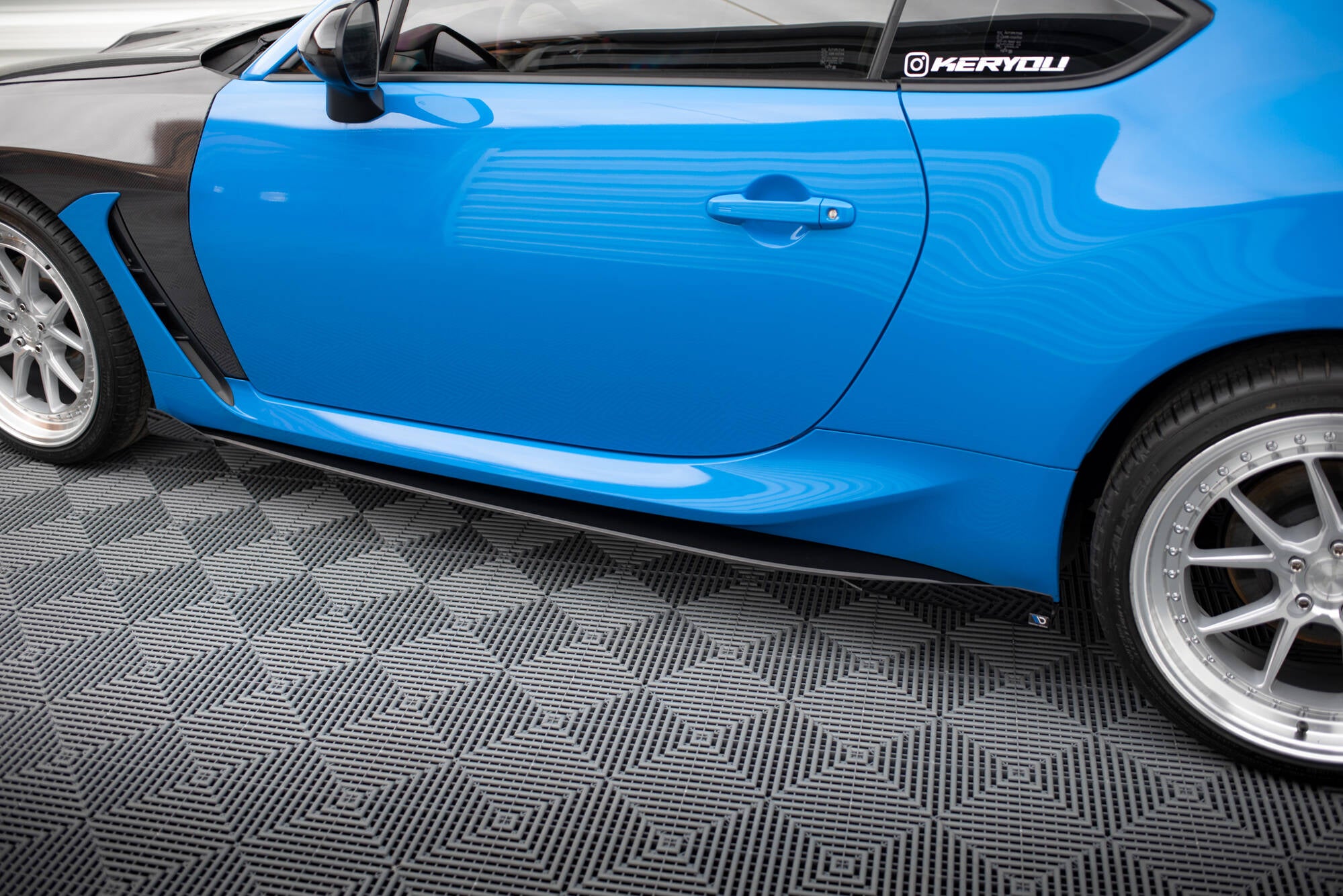 Street pro side skirts diffusers v.1 + flaps toyota gr86 mk1