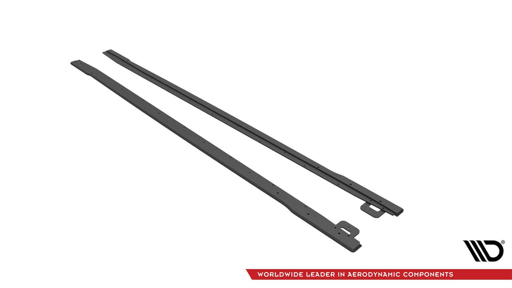 Street pro side skirts diffusers v.1 ford mustang gt mk6 facelift