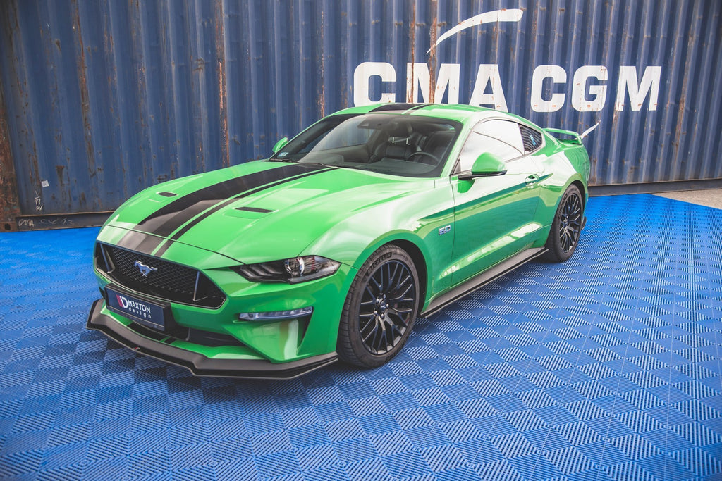 Street pro sideskjørt diffusere v.1 ford mustang gt mk6 ansiktsløftning