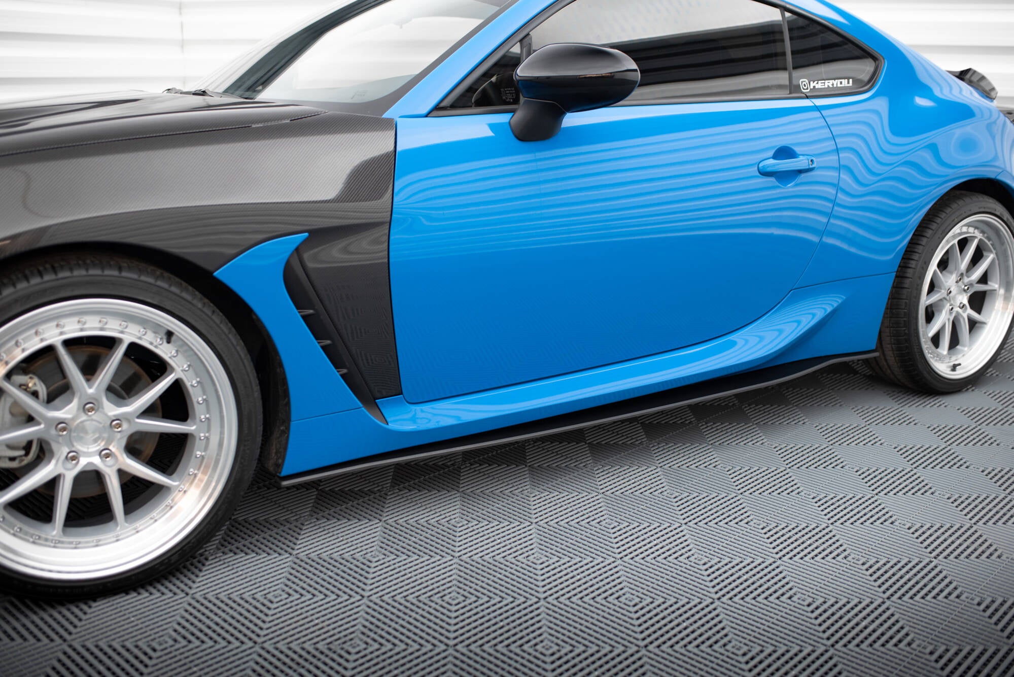 Street pro side skirts diffusers v.1 toyota gr86 mk1