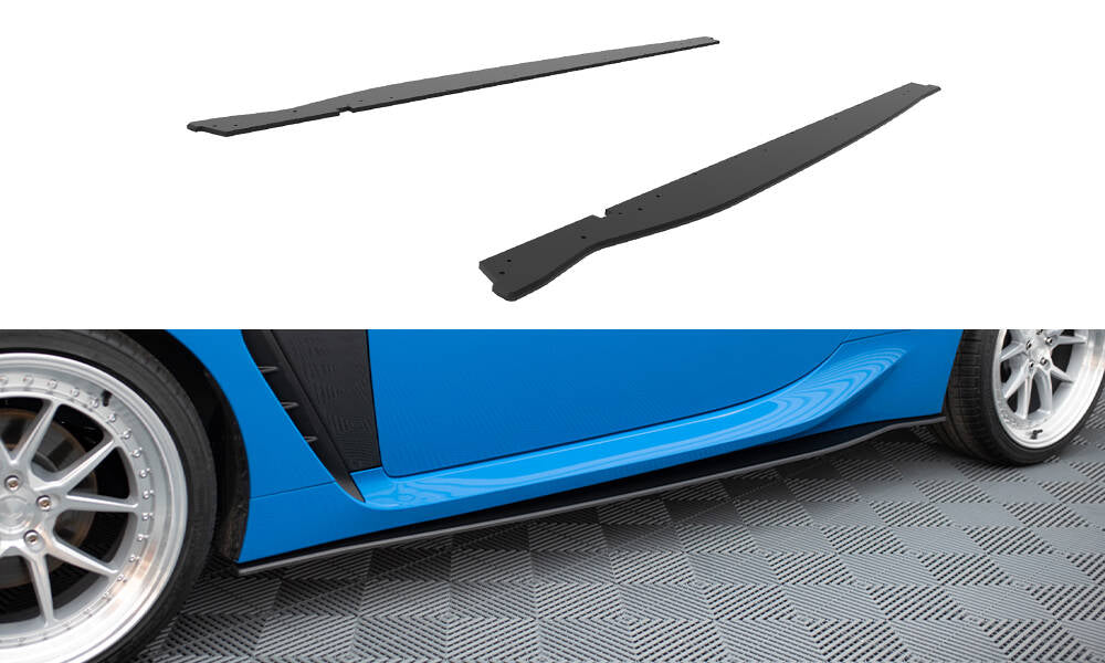 Street pro side skirts diffusers v.1 toyota gr86 mk1