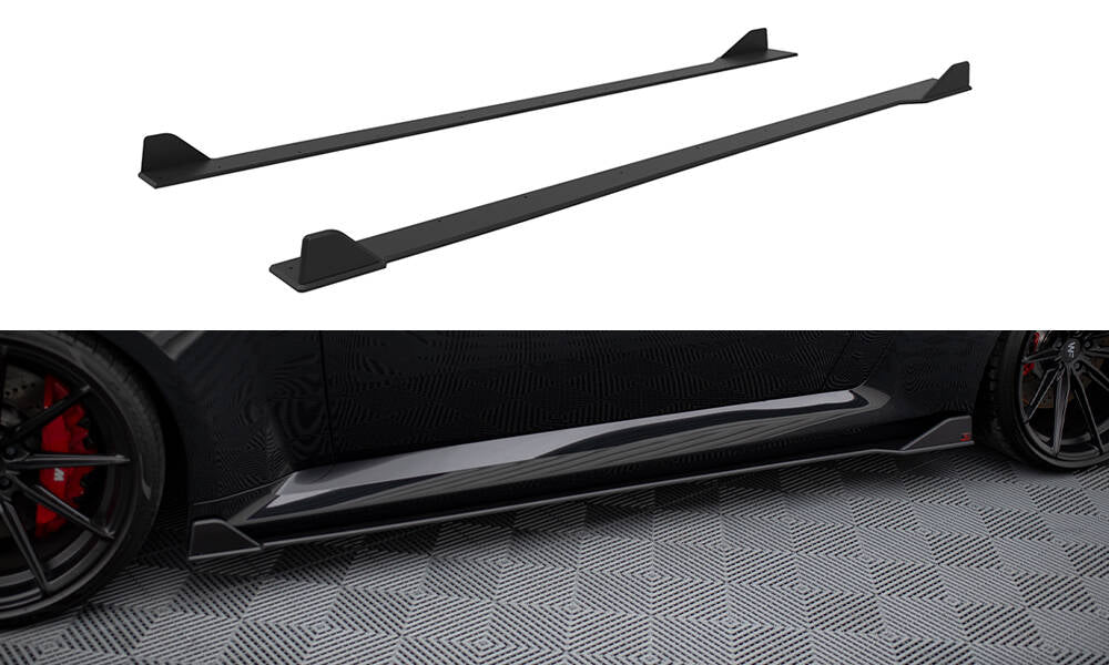 Street pro side skirts diffusers v.2 bmw m2 g87