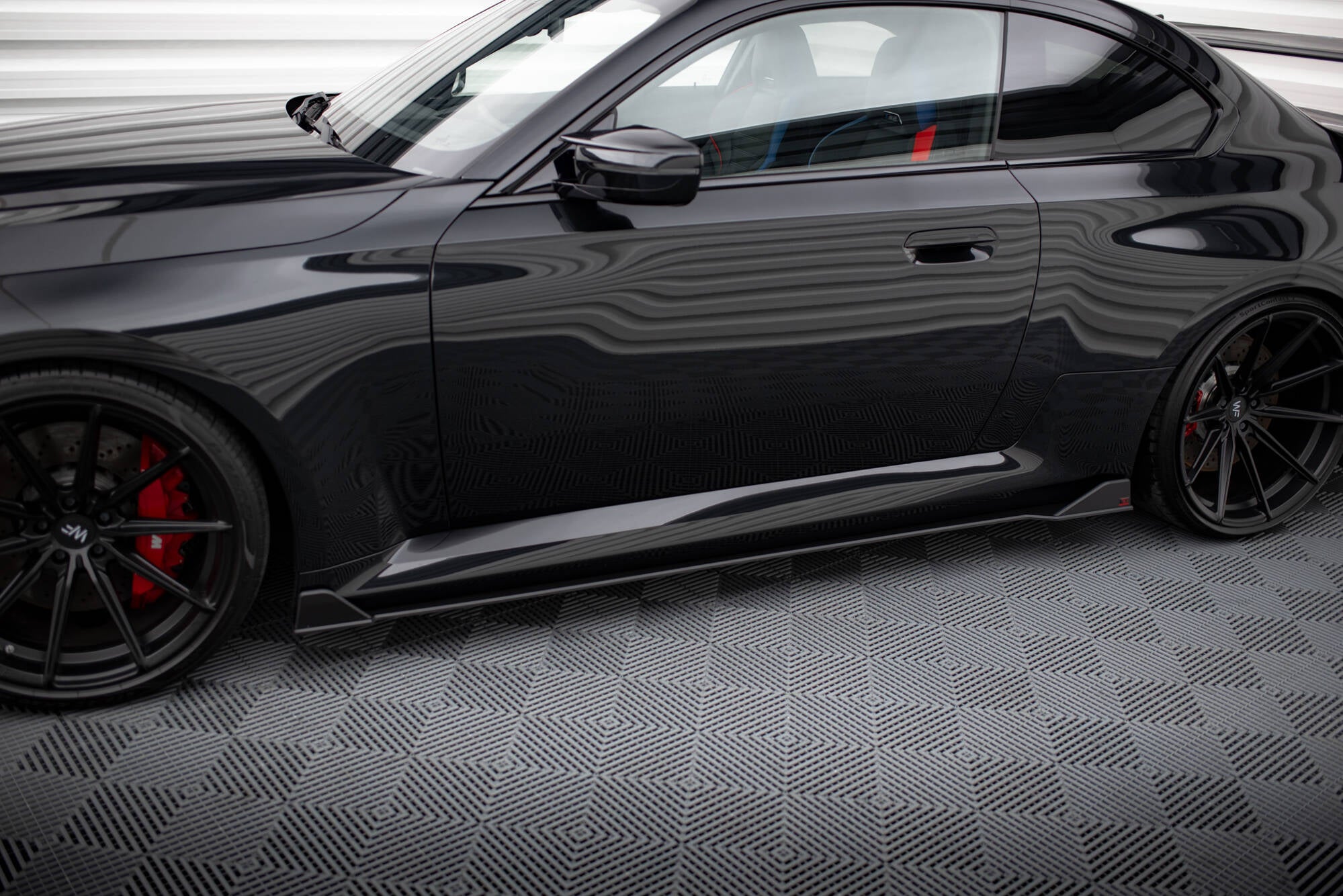 Street pro side skirts diffusers v.2 bmw m2 g87