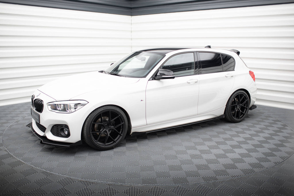Street Pro Side nederdele diffusorer v.2 + klapper til BMW 1 F20 M135i / M140i / m-pack