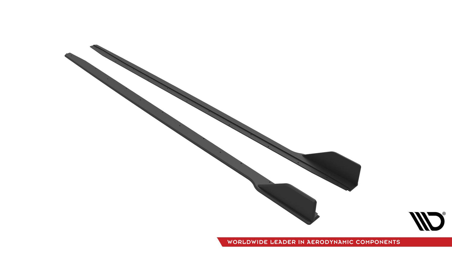 Street pro side skirts diffusers v.2 ford mustang gt mk6 facelift