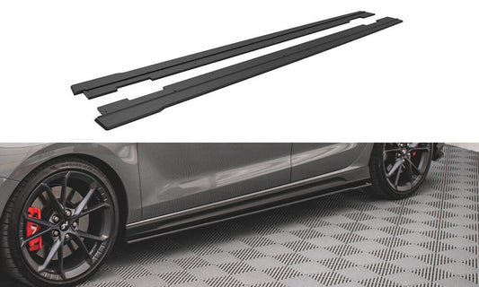 Street pro side skirts diffusers v.2 hyundai i30 n