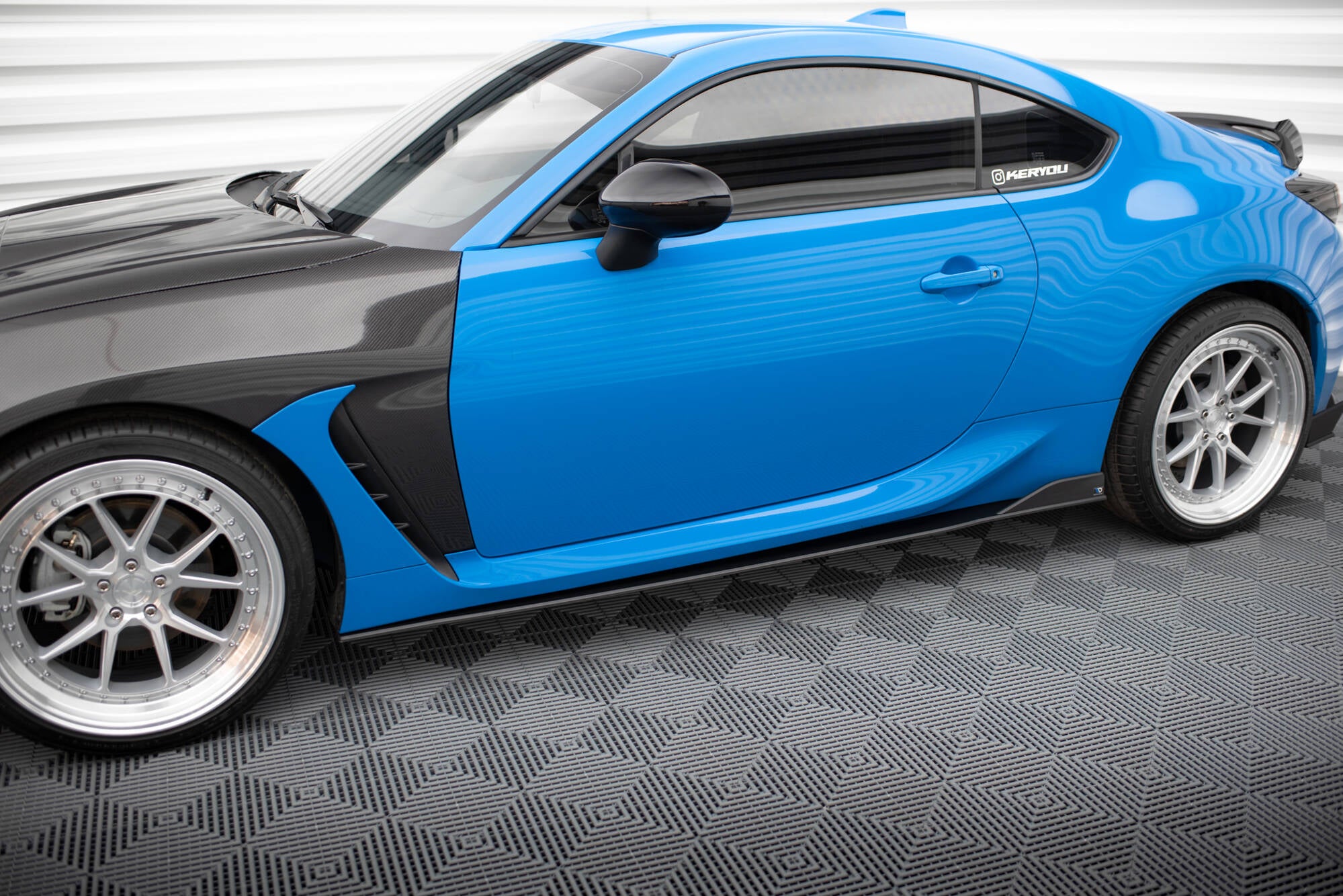 Street pro side skirts diffusers v.2 toyota gr86 mk1