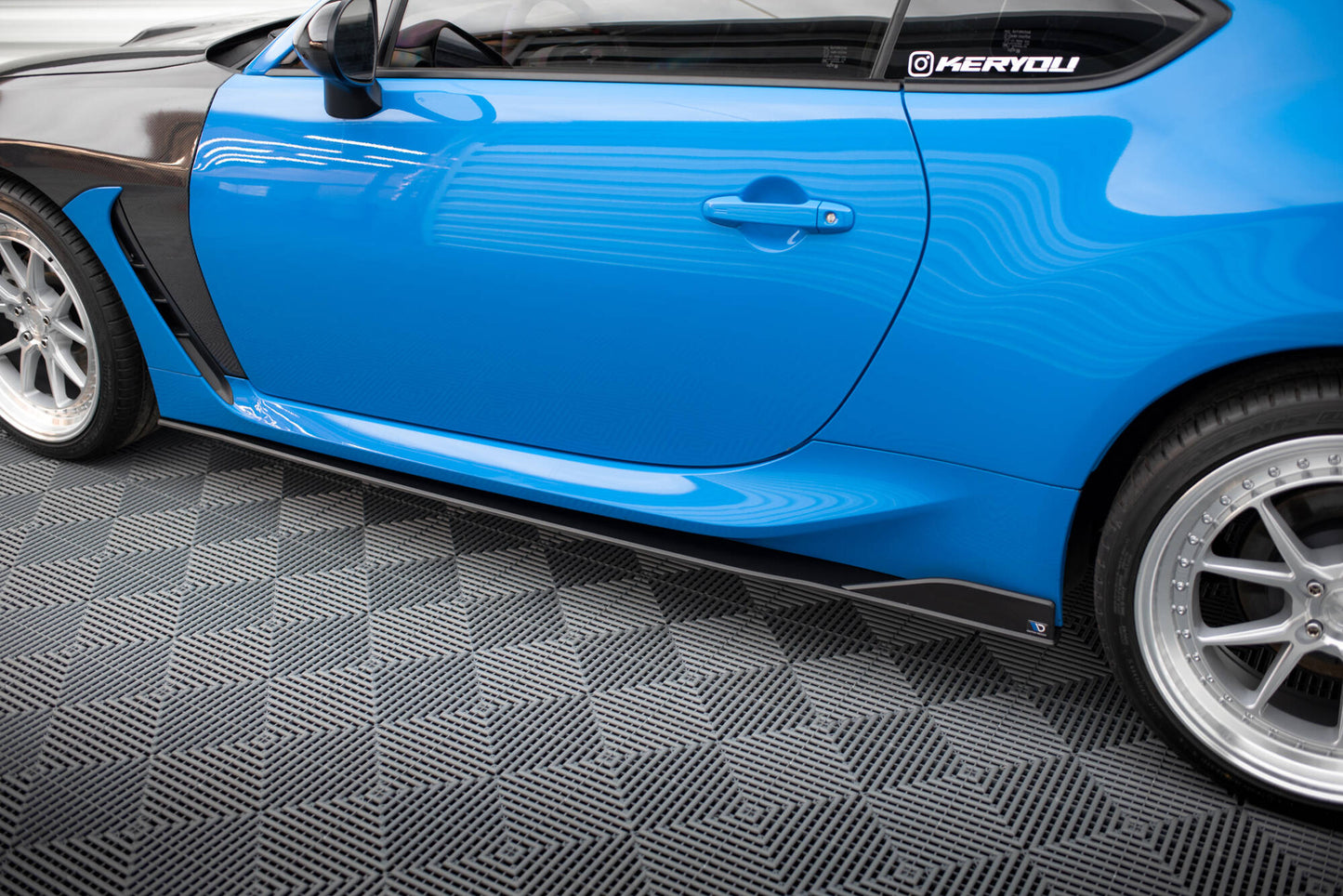 Street pro side skirts diffusers v.2 toyota gr86 mk1