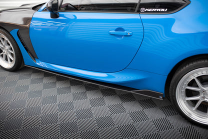 Street pro side skirts diffusers v.2 toyota gr86 mk1