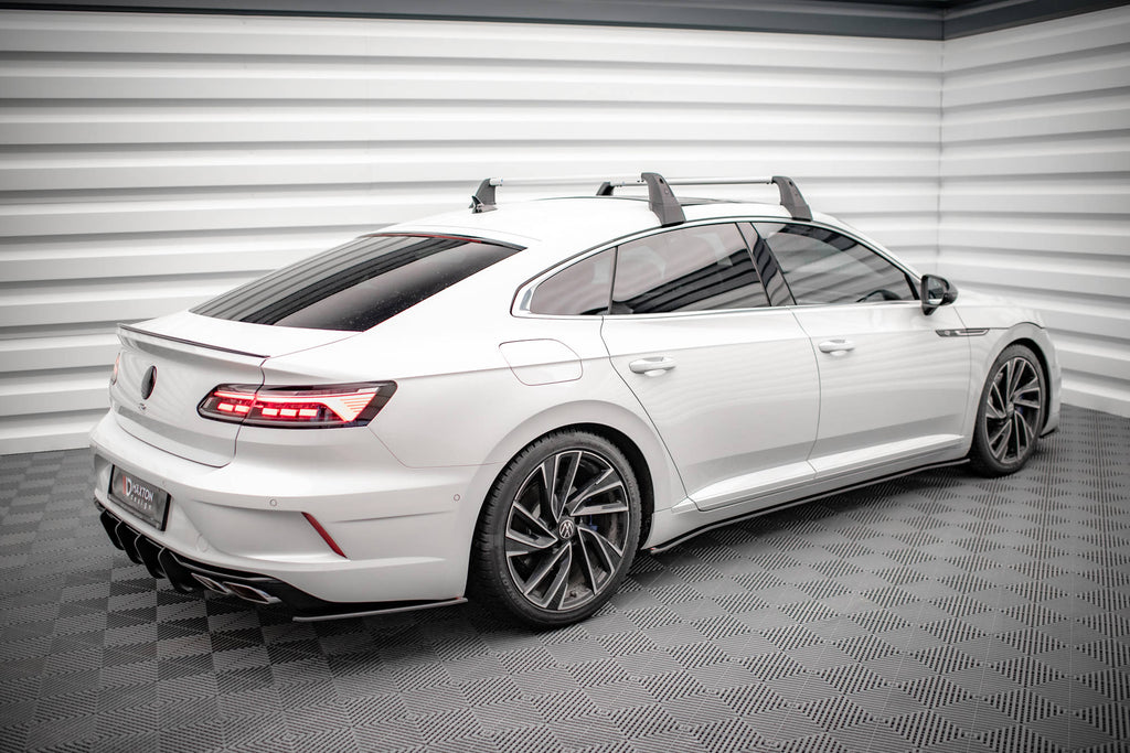 Street pro side skirts diffusers v.2 volkswagen arteon r / r-line sedan / shooting brake mk1 facelift