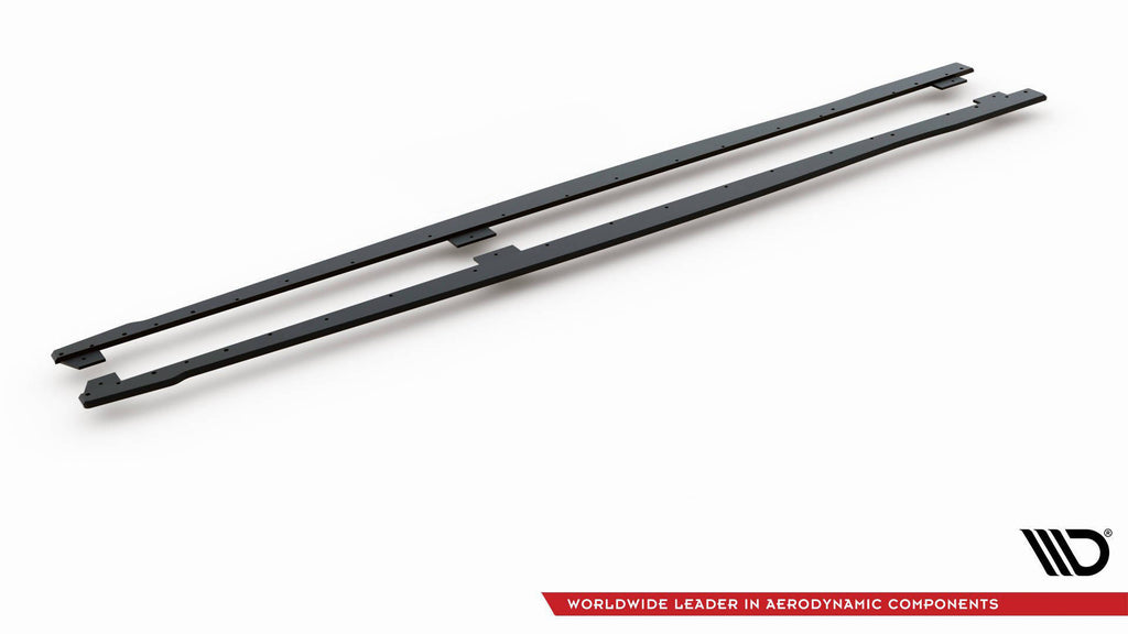 Street pro side skirts diffusers v.2 for bmw 1 f20 m135i / m140i / m-pack